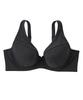 Cotton Gentle On Full H75 Women's Bra, Blend, Skin, Cup, Black,
