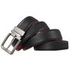 Fashion Perforated Belt, First Layer Cowhide Belt, Business Men'S Pin Buckle Belt Ly35-25943-5