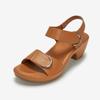Portfolio Portfolio By ESquire Women S Platform Heel Velcro SandalS Camel