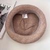 Women S Vintage Versatile Korean Style Small Face Mushroom Beret Hat Customizable