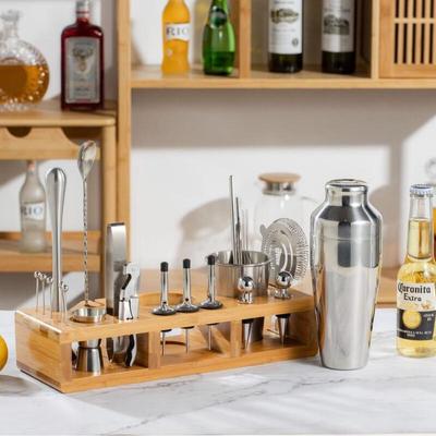 Professional Wooden Cocktail Shaker
