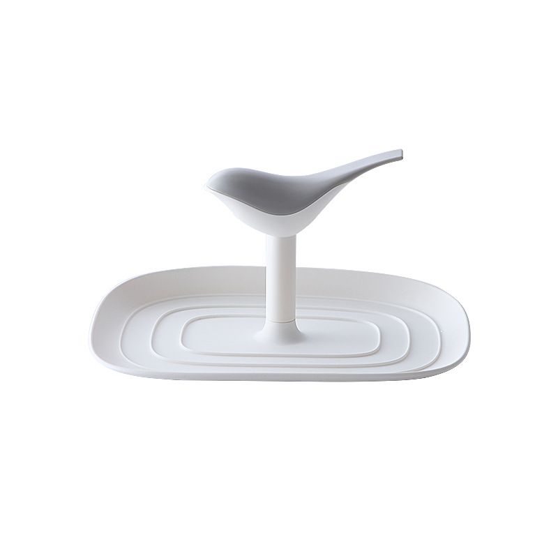 

Spoon Spatula Kitchen Holder Pot Lid Pad Multifunctional Storage Container білий