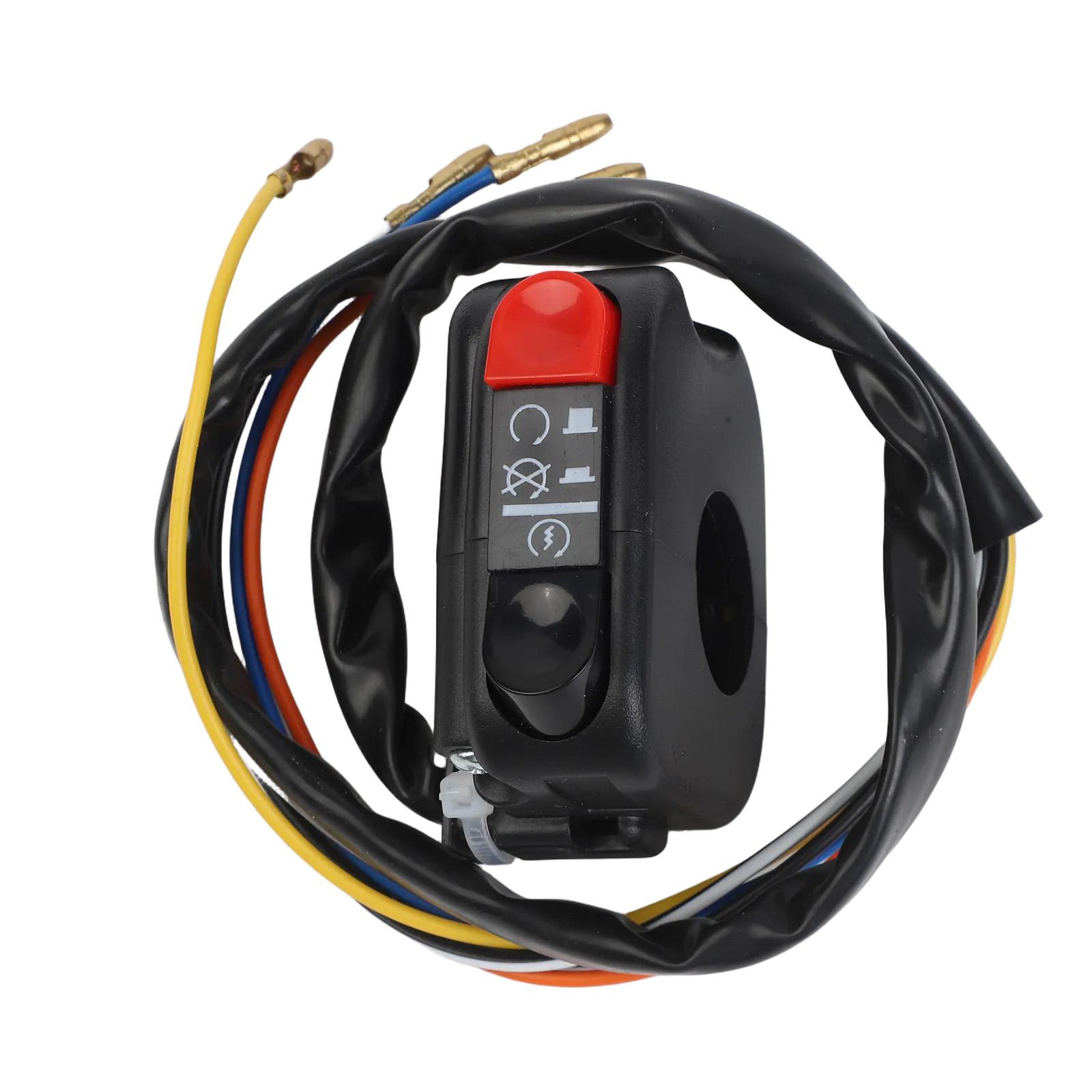 

1pcs Motorcycle For ATV 7/8 Handlebar Mount Start Stop Kill On Off Button Side Switch Motorcycle Modification Accessories