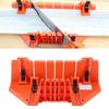Plastic Mitre Box Pruning Saw Wood Cutting Hand Saw Hardware Tool 14inch with Clamp