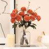 3 Dandelion Ball Chrysanthemum Artificial Flower, Wedding Auditorium Floral Landscaping Home Decoration Dandelion Artificial Flower Ornament