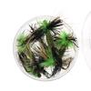 Bimoo 6 Stück #10 Green Drake Spinner Fly Forellenangeln Fly Mayfly Spinner Trockenfliegen