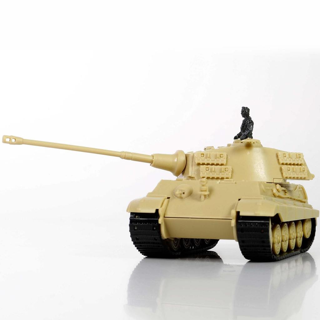 PLATZ Waltersons WW2 Deutscher Königstiger SS 501. Schweres Panzerbataillon Ardennen Dezember 1944 Plastikmodell WS55002R 1/72 (Panzer)