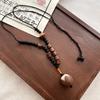 New Chinese Style Retro Design Long Pendant Necklace For Women Sweater Chain