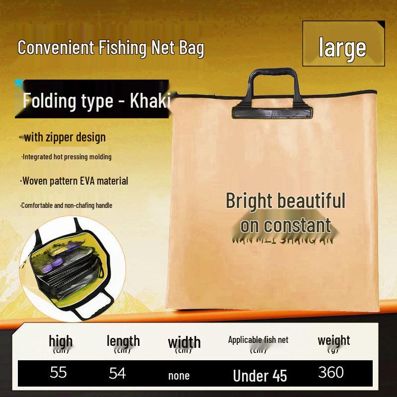 Foldable Waterproof Fishing Gear Storage Bag