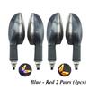 Motorcycle LED Turn Signal 12V ABS Scooter Flashing Light Universal for CFMOTO 150 250 450 650 NK Suzuki SV400 SV650 V-Strom