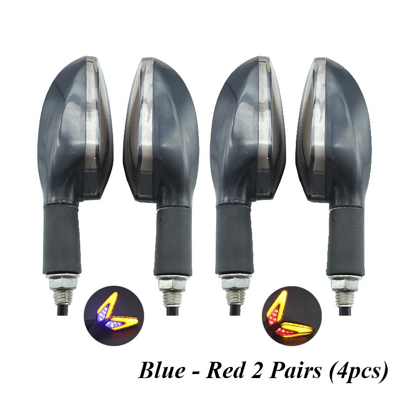 Motorcycle LED Turn Signal 12V ABS Scooter Flashing Light Universal for CFMOTO 150 250 450 650 NK Suzuki SV400 SV650 V-Strom