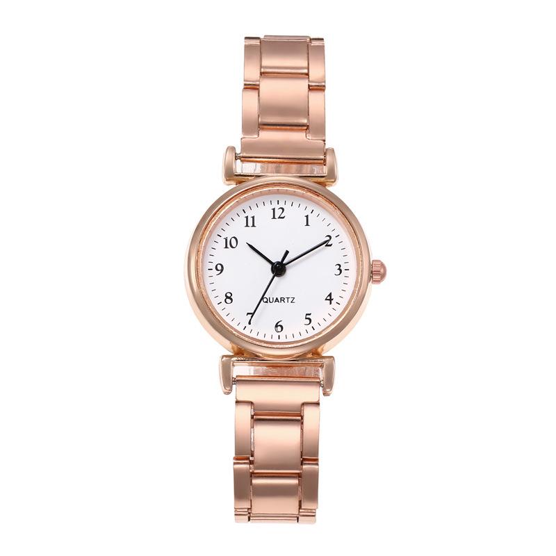 Women's Mori Style Small Dial Quartz Watch with Steel Band - Trendy Student Wristwatch