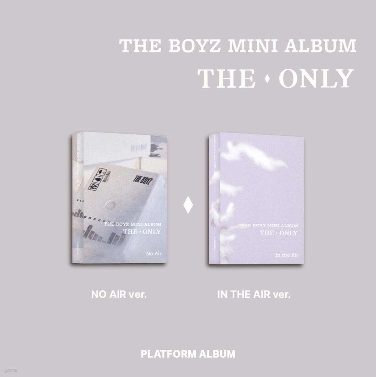 

THE BOYZ - 3rd Mini Album: THE ONLY [Platform Ver.] [1 out of 2 randomly sent]