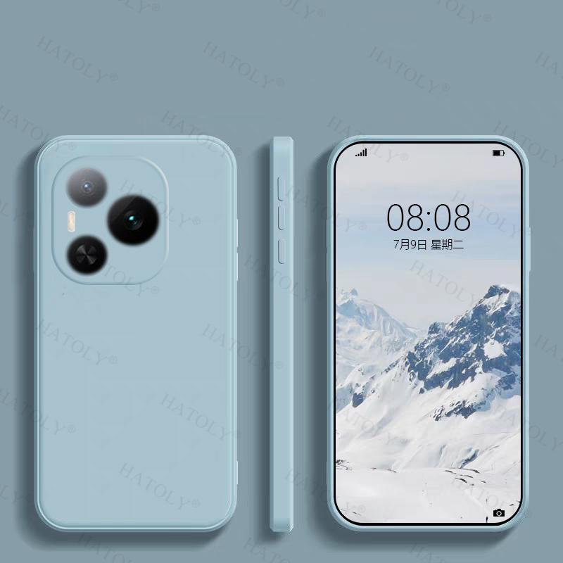 For Honor Power Case Cover For Honor Power Anti-knock Liquid Silicone Candy Color Case For Honor Power Case 6.78 inch