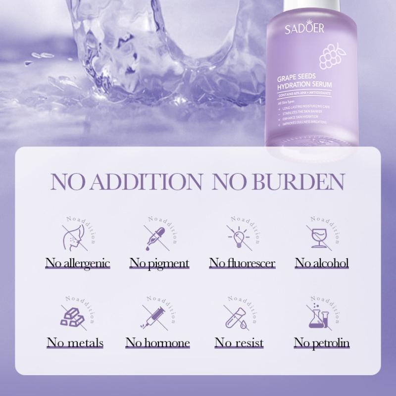 Grape Seed Antioxidant Serum 30ml SADOER Hydrating and Moisturizing Serum