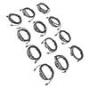 12pcs Zodiac Bracelet Multilayer Woven PU Leather Bracelet Decorative Lightweight Cuff Braided