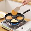 Modern Nonstick Egg Griddle With Multiple Compartments For Home Kitchen Use