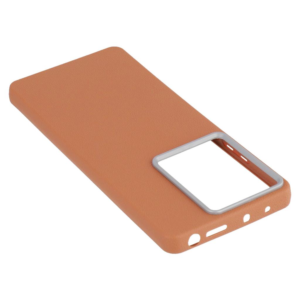 Etui do Xiaomi Redmi Note 13 Pro 4G/Poco M6 Pro 4G, Teksturowane TPU Skórzane, Odporne na Wstrząsy Pokrowiec na Telefon