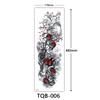 Full Arm Tattoo Sticker, Full Arm Big Picture Tattoo Sticker, Flower Arm Tattoo Sticker Tattoo