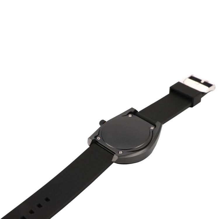 2022 Unisex Plastic Silicone Watch Custom Logo Print Slim 22mm 25mm Strap New Black Trend Simple 40mm Promotional Wrist Band