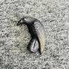 Brass Raven Crow Handle Designer Black Wooden Walking Stick Cane Gift London Seller Birthday Gift