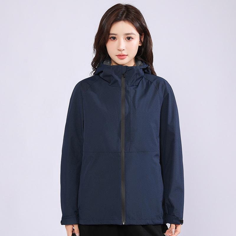 3011 Stall Spot Windbreaker: Unisex Single-Layer Spring/Autumn Outdoor Jacket, Windproof and Casual.