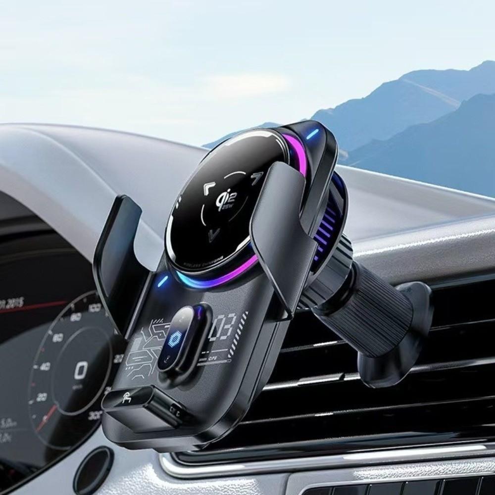 Magnetic Wireless Car Charger Fast Charging Auto Induction Wireless Charger Mobile Phone