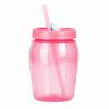 550ml Sippy Tumbler with Straw Coffee Cup Multi-functional Double Drinking Cup  Coffee Juice Milk