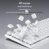 AULA Tarantula Wired Silent Keyboard: Mechanical Feel & Cool Lighting for Office/Desktop