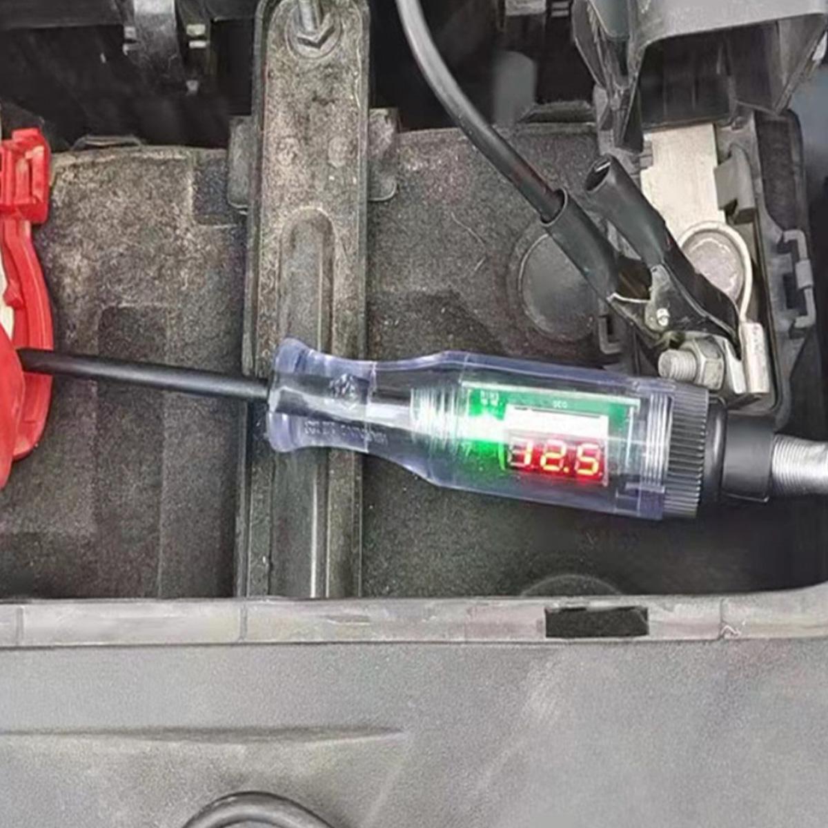 

5V-48-90V wire fuse voltage continuity test car LED digital display circuit test pen