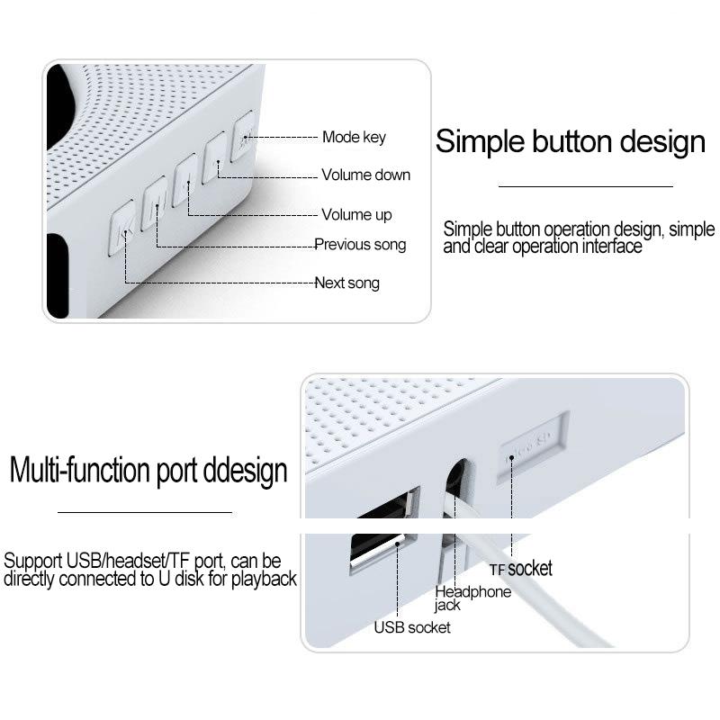 LED ekranlı Bluetooth CD Çalar (Şarj fonksiyonu olmadan)