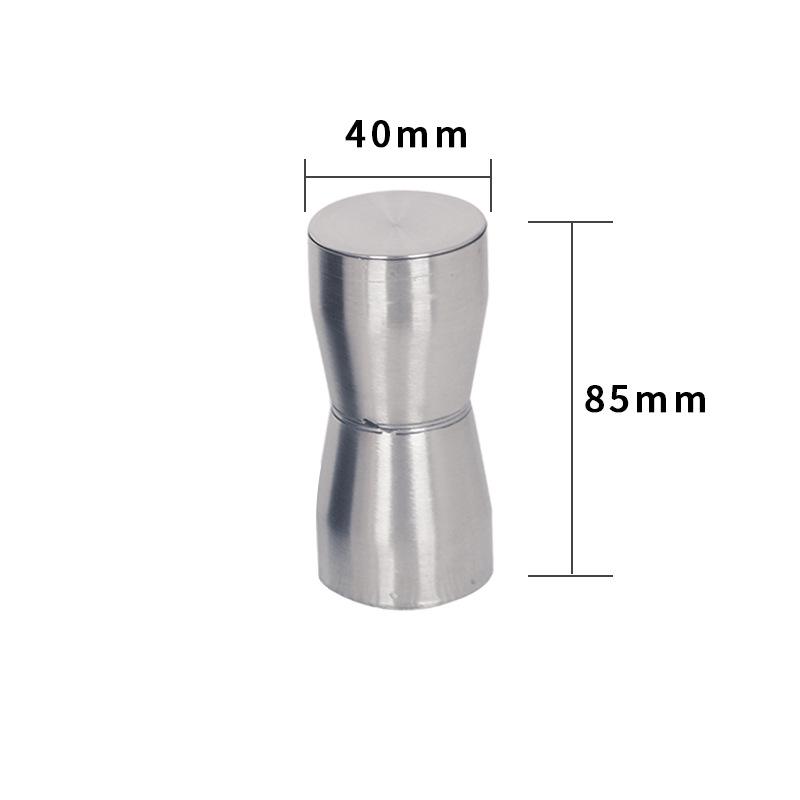 

Black Round Single-Hole Handle for Shower Room, Sliding Door, Cabinet, or Bathroom