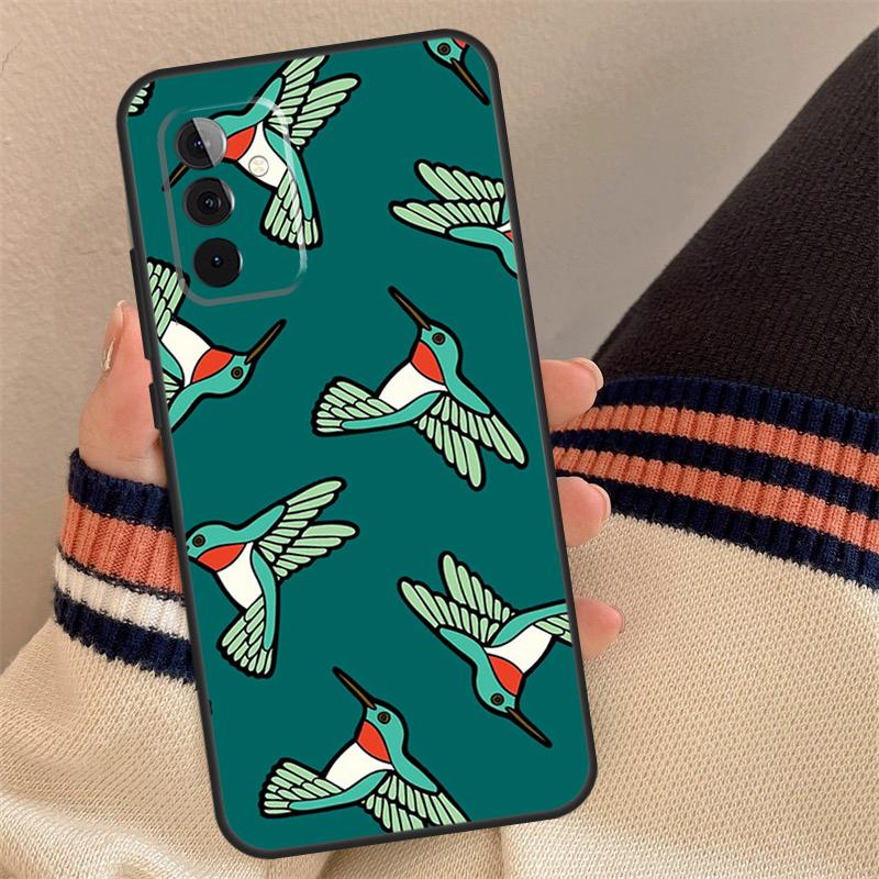 Hummingbird Case For Samsung Galaxy A56 A36 A16 A13 A23 A33 A53 A52 A32 A12 A54 A34 A14 A15 A35 A55 A17