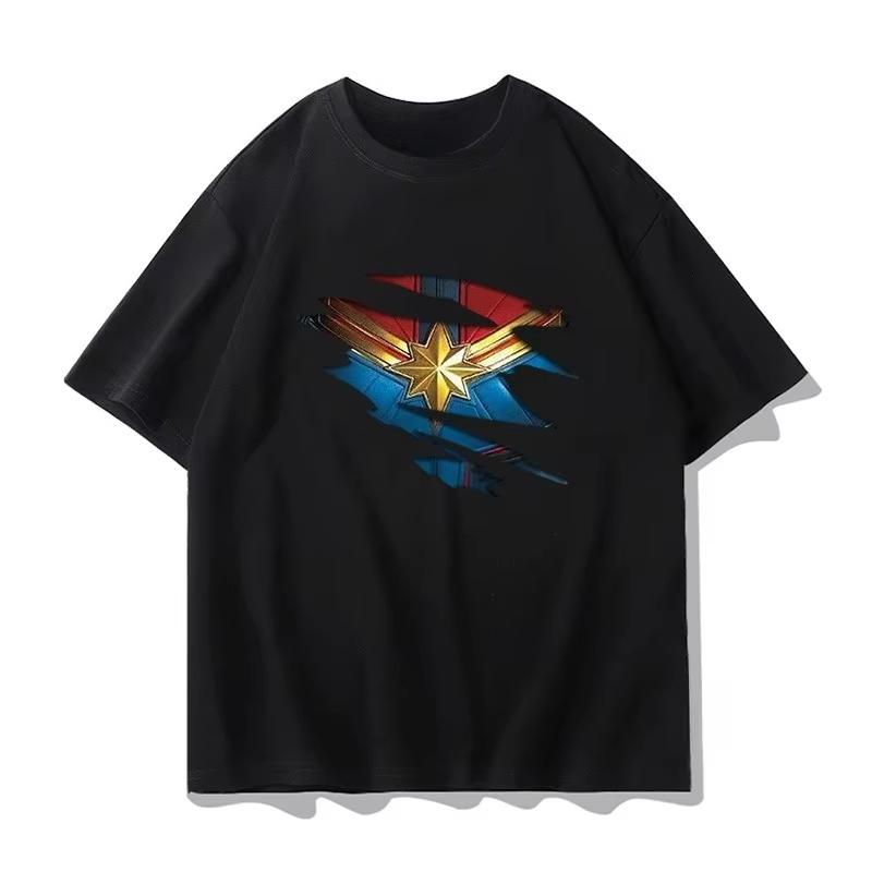 

Marvel Super Heroes Joint Autumn Comfort Short Sleeve Sports Casual Popular Short Sleeve Half Sleeve T-Shirt Trend Top S