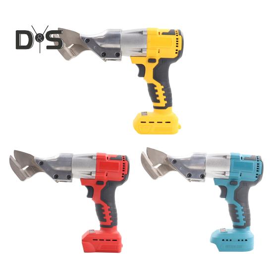 Bezprzewodowa przecinarka do blachy z oświetleniem LED Trwała konstrukcja Przenośna zasilana akumulatorowo bezszczotkowa elektryczna przecinarka do metalu