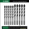 SOXW Multi-Material Triangular Drill Bit Set
