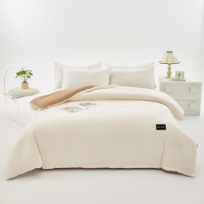 Muji Style Spliced Patch Soybean Fiber Duvet