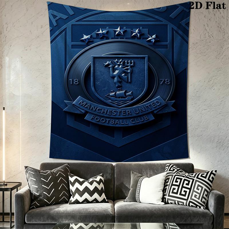 Manchester Football Club Crest Threepiece Set 1 Duvet Cover 2 Pillowcase Without Core Bedding Set Duvet Cover And Pillowcase