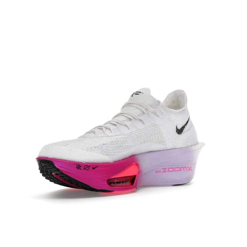 Nike Air Zoom Alphafly NEXT% 3 White Vivid Grape Dame Joggesko Lilla-Agate Svart FD8315-100