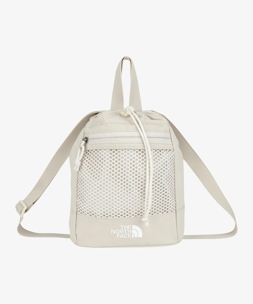Noseupeiseu Nn2Pr82K Linden Netz-Eimer Tasche Mini Creme