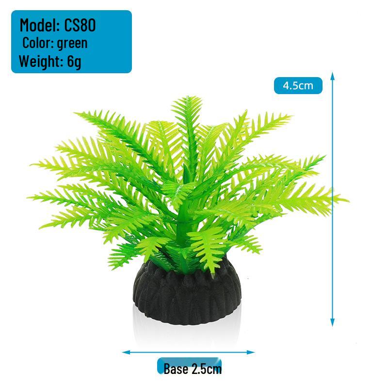 Yapay Akvaryum Dekorasyonu: Plastik Su Bitkileri ve Çiçekleri