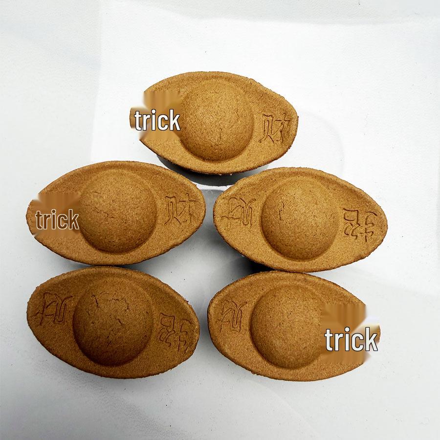 Сандаловые Золотые Слитки Ладанные Зерна для Фэн-шуй в Помещении и Подношений на Богатство