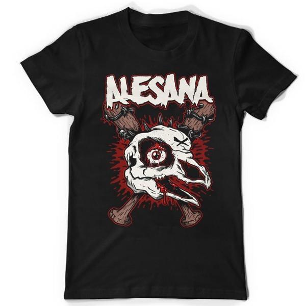 New Alesana Damaged Birdskull Gift For Fans Unisex S-5XL Shirt Unisex T-Shirt XXXXL