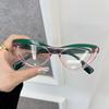 Fashion Trendy Cat Eye Eyeglasses Frames Women Men Transparent Clear Brand Designer Optical Colorful Frame Oculos
