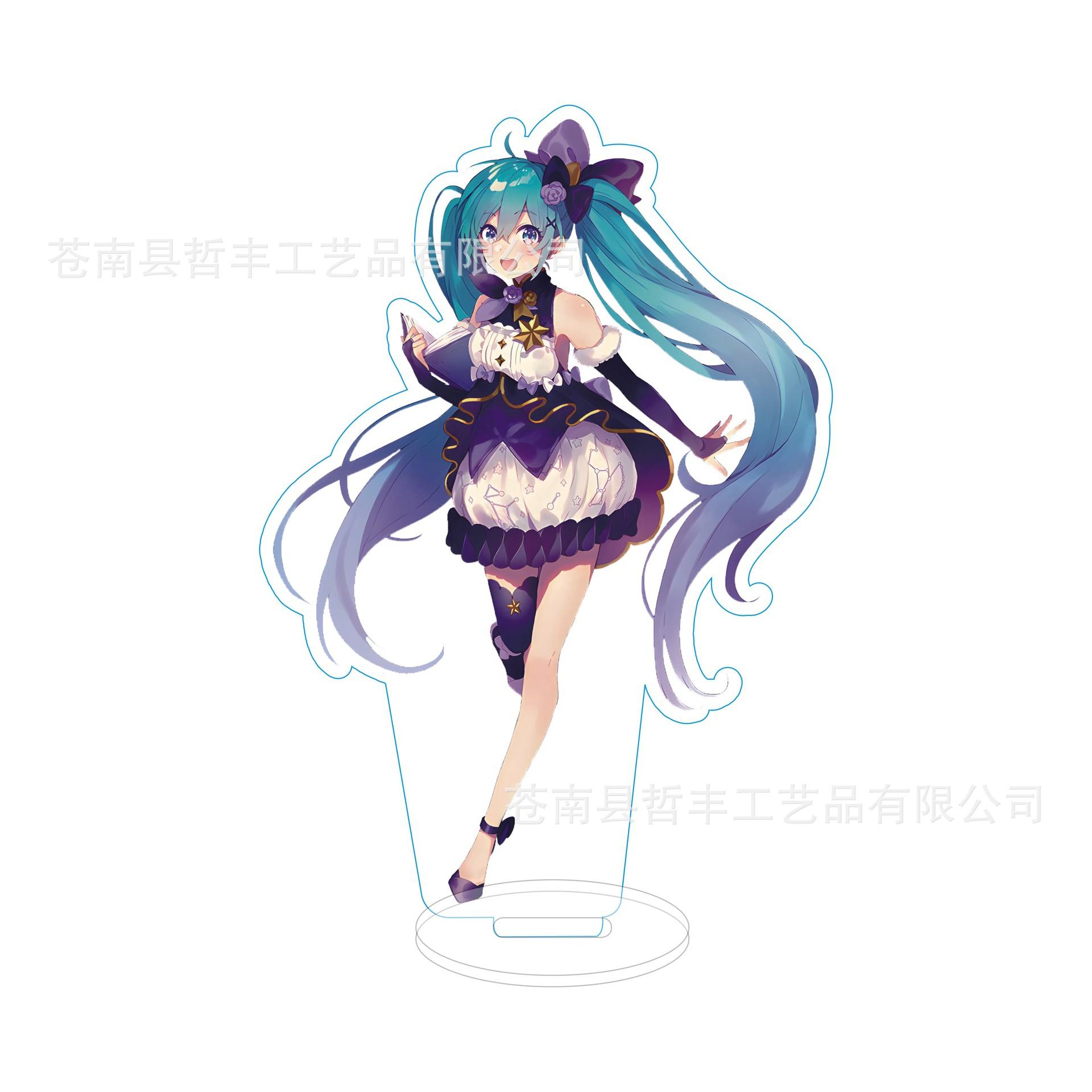 Hatsune Cute Miku Figure Anime Miku Sama Model Statue Collectible Doll Miku Figure Anime Figure Miku Figure For Student Gift 4mmX15CM