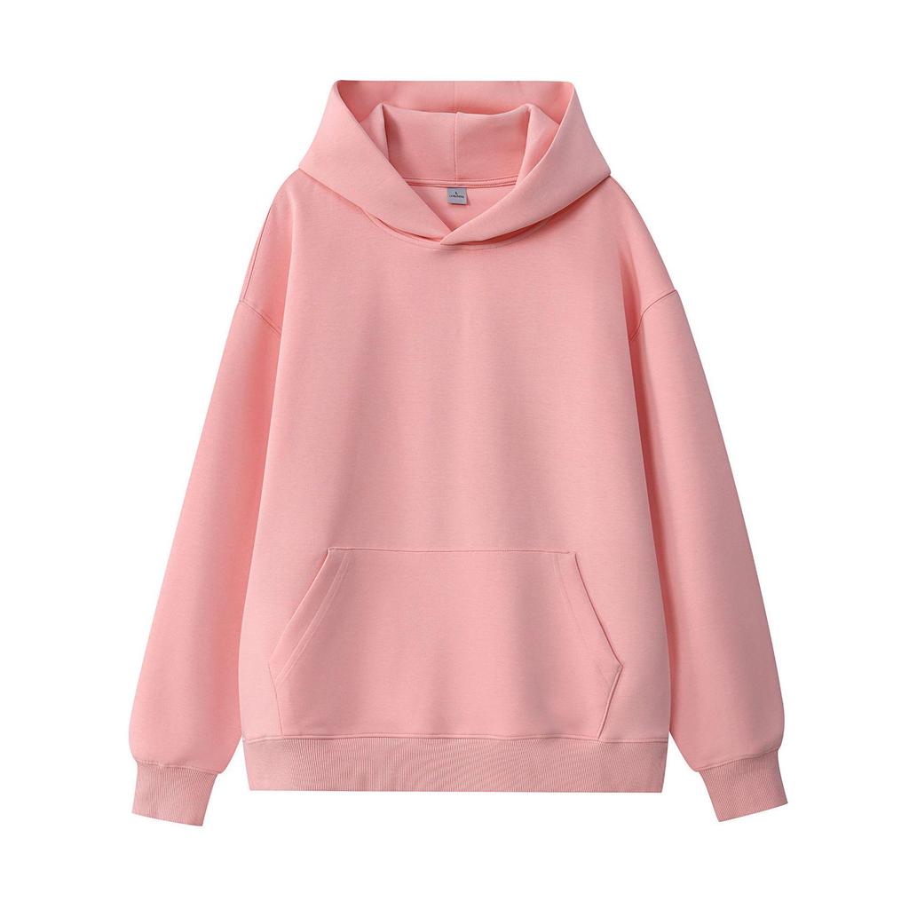 Unisex Luxury Air Layer Cotton Hooded Sweatshirt with Custom Embroidery Logo