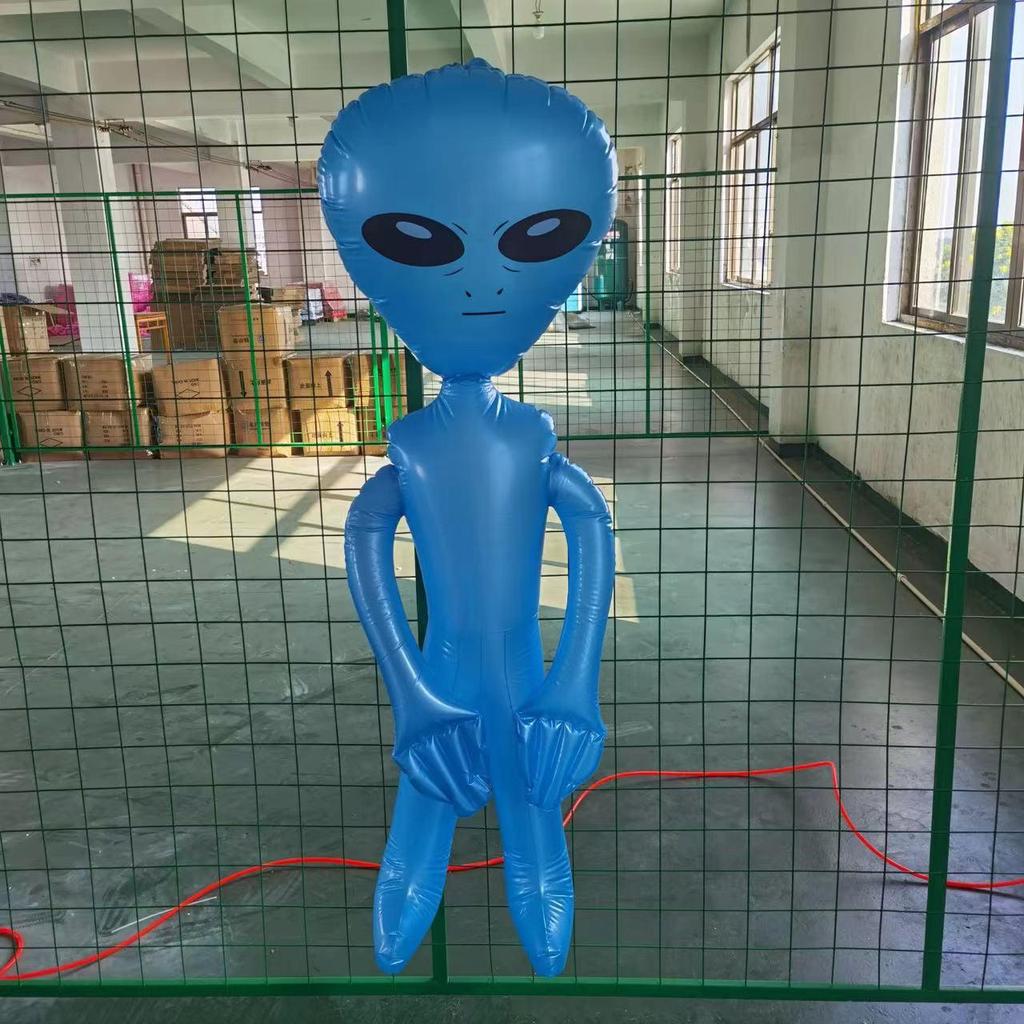 Giocattolo Gonfiabile Alieno in PVC per Decorazioni Festa di Halloween