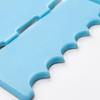 Sawteeth Comb Set for Cake Decorating, Set of 8 Plastic Cake Scrapers with Different Edges Patterns for Smoothing and Texturing