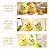 Recording Parrot Teach Talking Bird Shape Voice Recorder Keychain Funny Bird Training Toy  Gifts