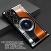 Brown-black camera fashion phone cases phone case mobile phones glass for Samsung Galaxy S26 S25 S24 S23 S22 FE,Ultra,Plus